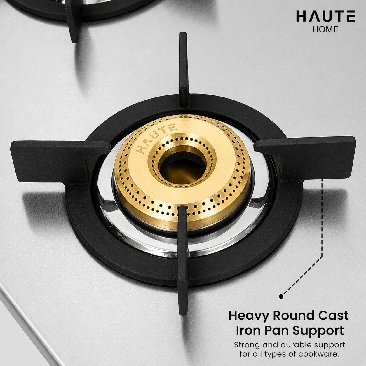 Essencia Series Stainless Steel Gas Stove – 3 Burner