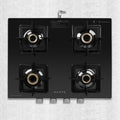 Essencia Automatic Gas Stove – 4 Burner (Glass Top)