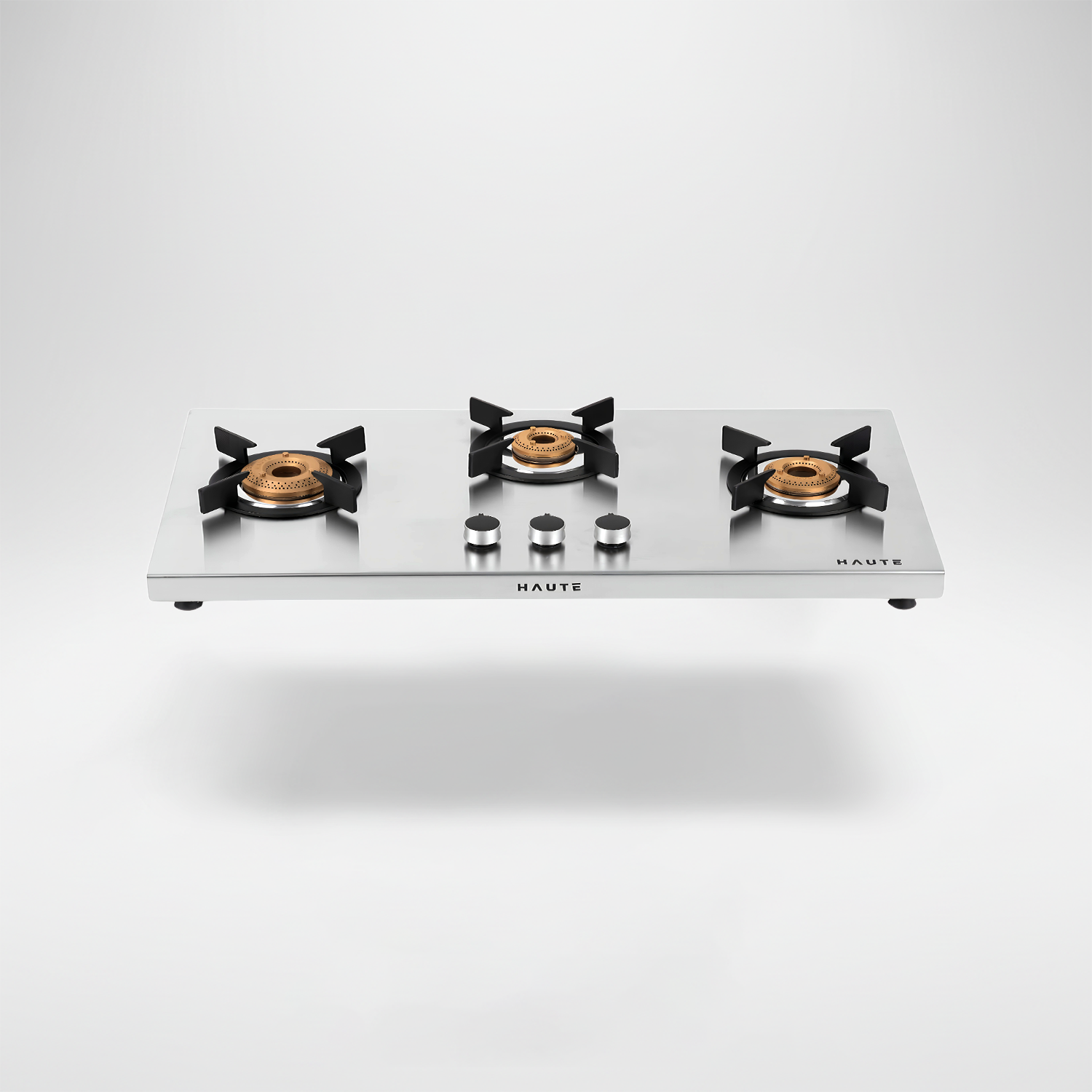 Evoque Series Stainless Steel Gas Stove – 3 Burner