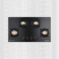 Evoque Series Glass Top Gas Stove – 4 Burner