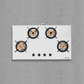 Evoque Series Stainless Steel Gas Stove – 4 Burner