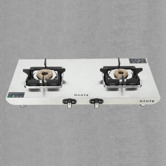 Essencia Elite Series Stainless Steel Gas Stove – 2 Burner