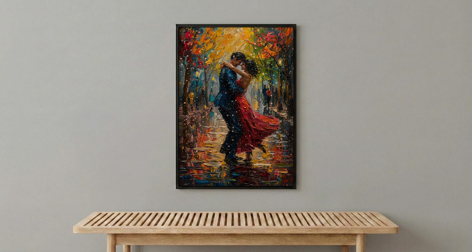 Buenos Aires Art, Tango Dancer Decor - Argentina Street Print — view 5
