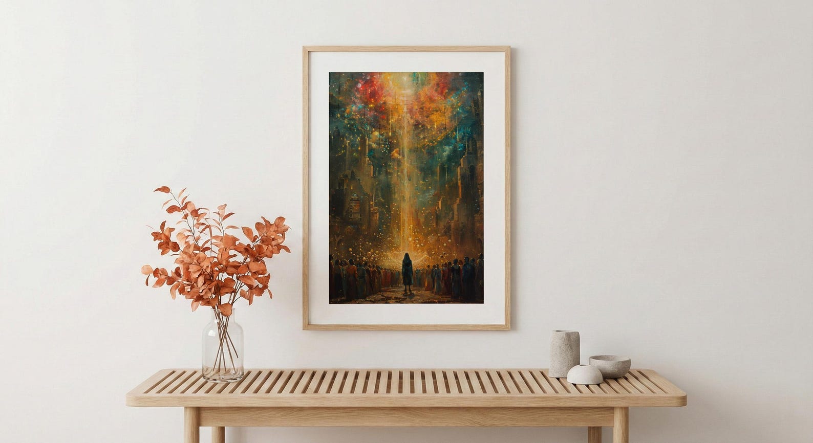 Ten of Cups Poster, Spiritual Family Art Print - Mystic Decor — view 5