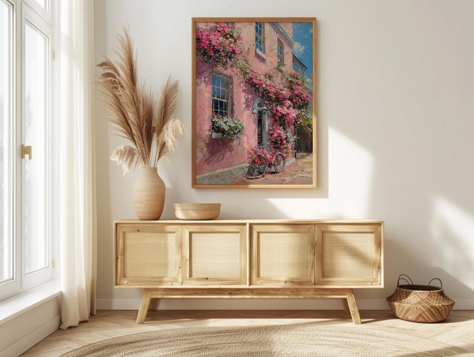 Charleston Poster, Historic Home Wall Decor - Spring Window Box — view 4