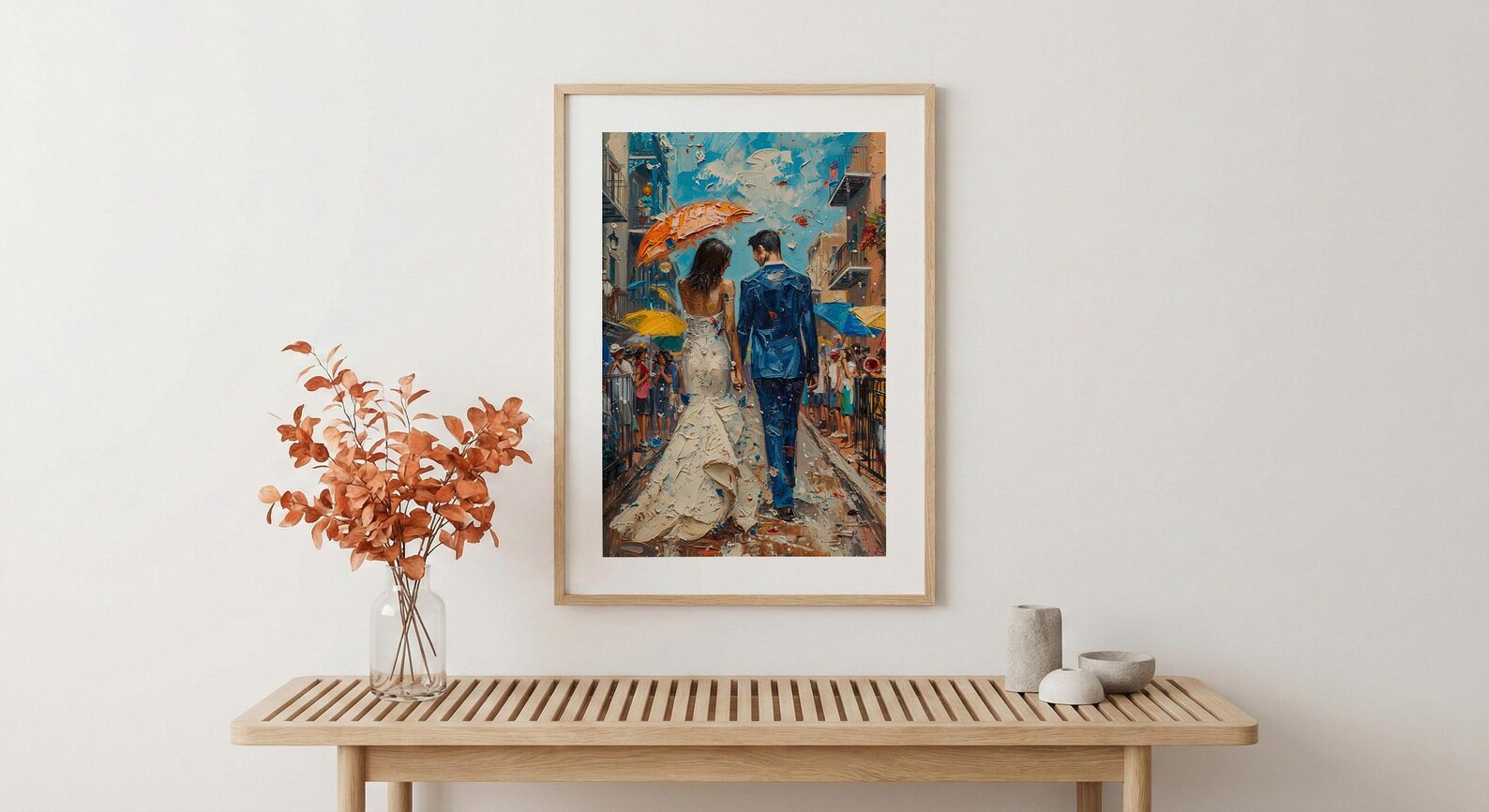 New Orleans Art, Second Line Parade - Louisiana Wedding Gift — view 5