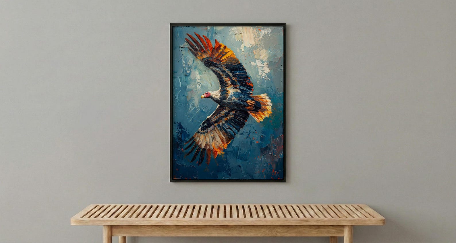 Andean Condor Print, Peru Colca Canyon Decor - Flying Bird Art — view 6