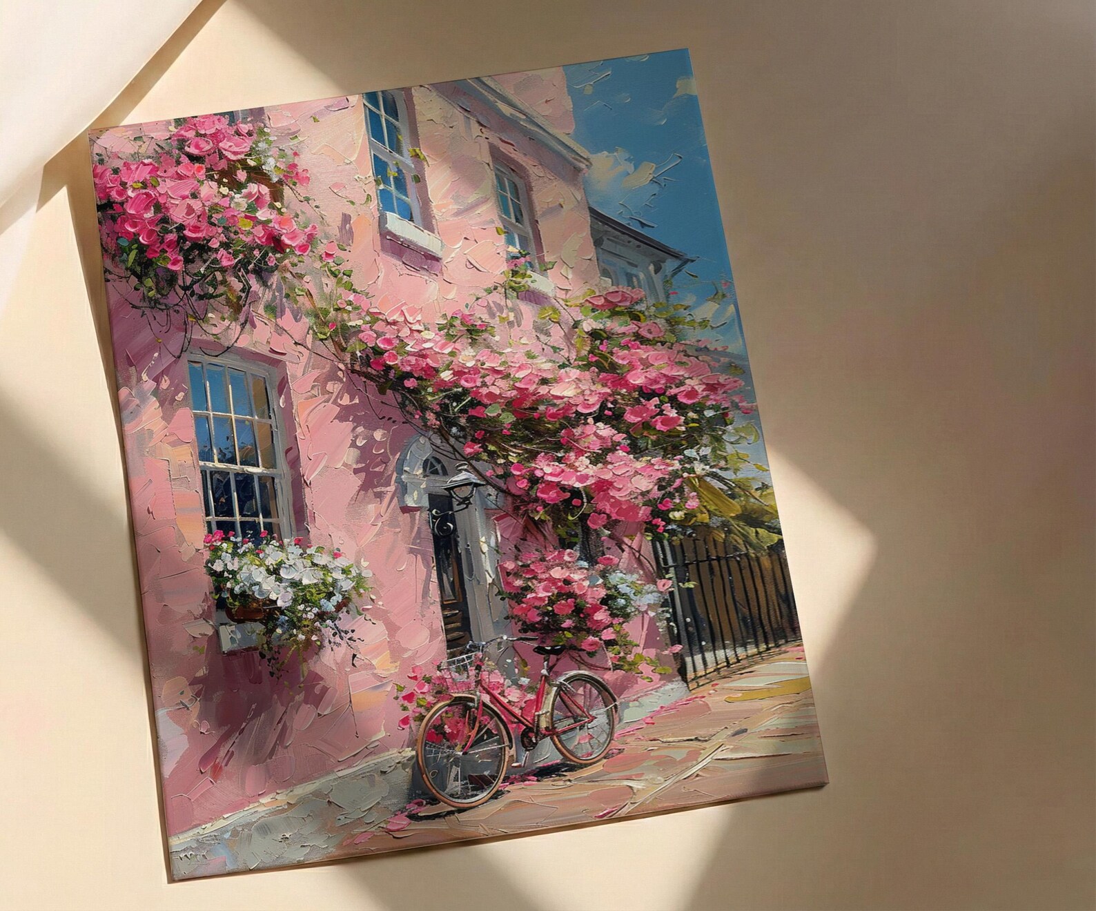 Charleston Poster, Historic Home Wall Decor - Spring Window Box — view 2