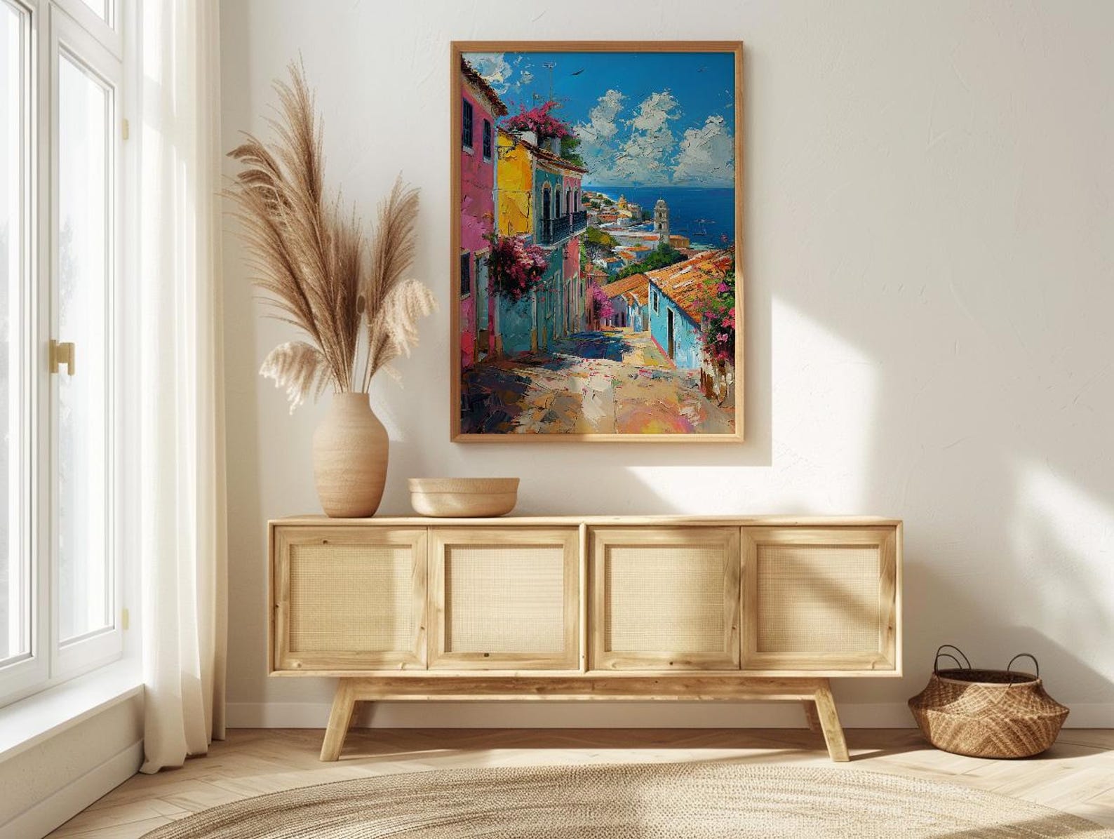 Salvador Wall Art, Brazil Street Decor - Pelourinho Print — view 4