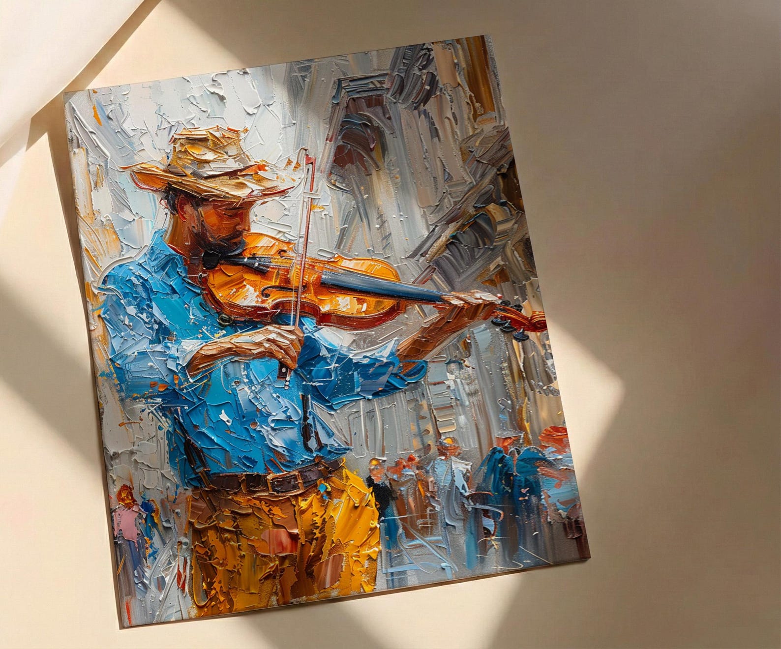 Vienna Austria Art, Street Musician Decor - Classical Violin — view 3