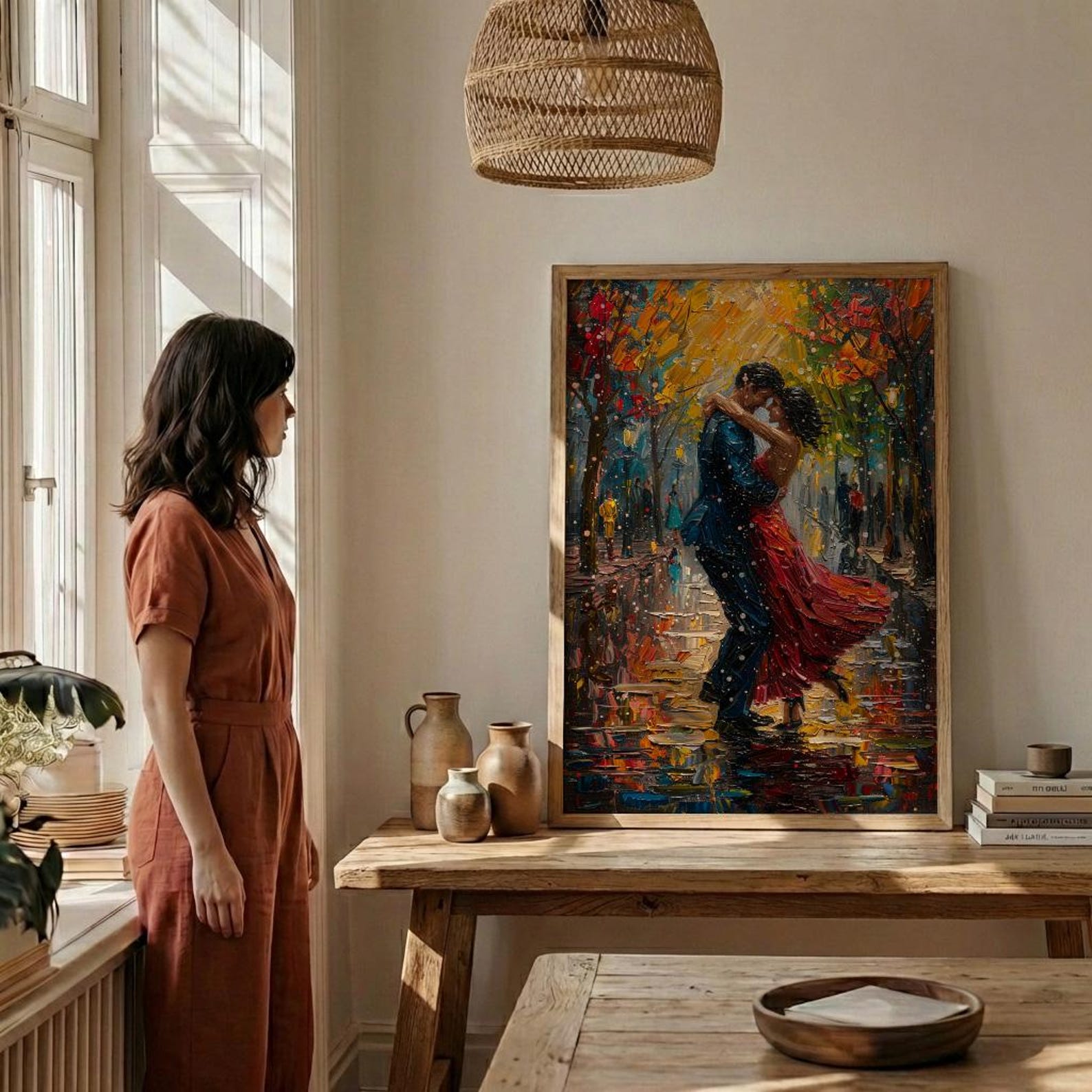 Buenos Aires Art, Tango Dancer Decor - Argentina Street Print — view 6
