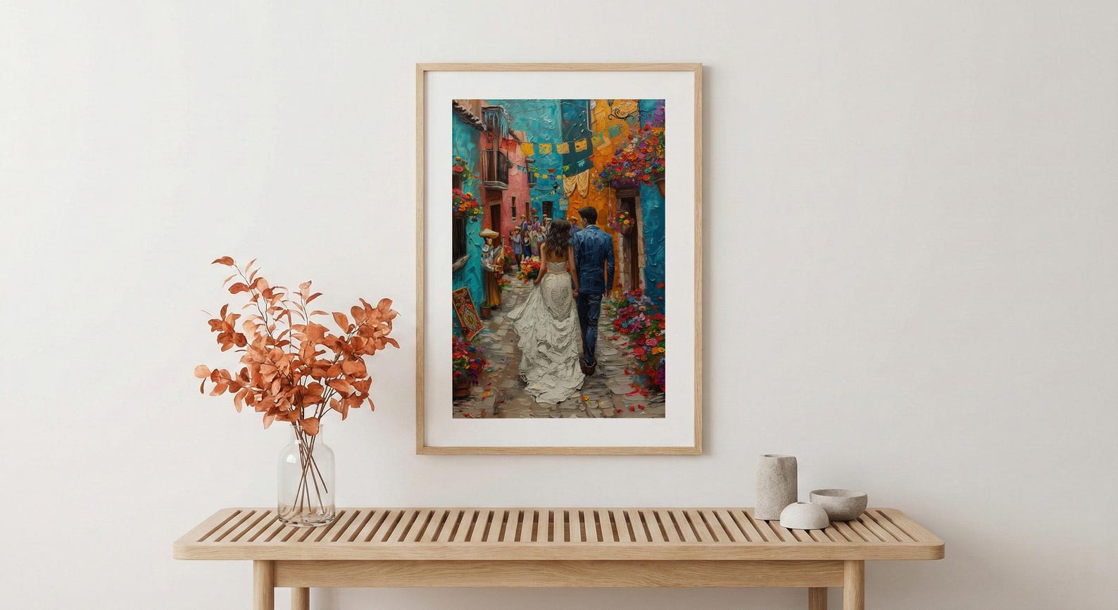 Callejoneada Art, Mexican Wedding Parade - Mariachi Decor — view 5