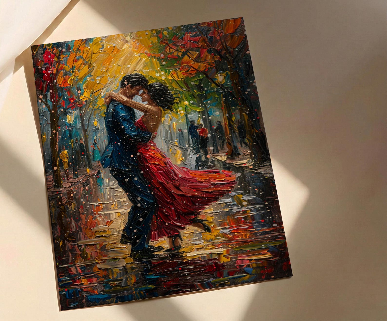 Buenos Aires Art, Tango Dancer Decor - Argentina Street Print — view 2